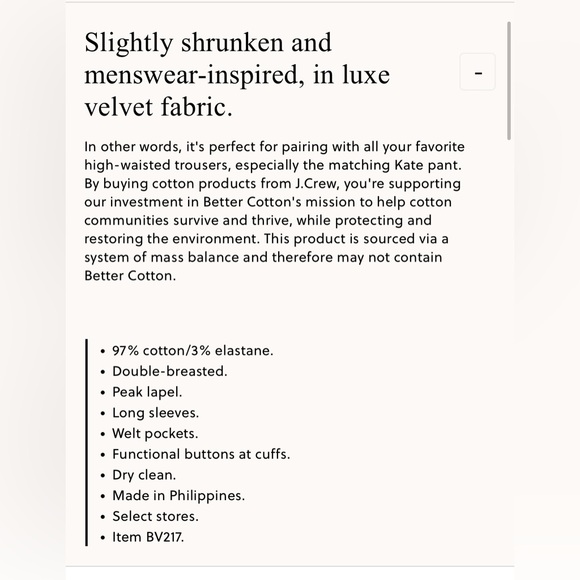 J.Crew Red Velvet Blazer - Picture 2 of 11